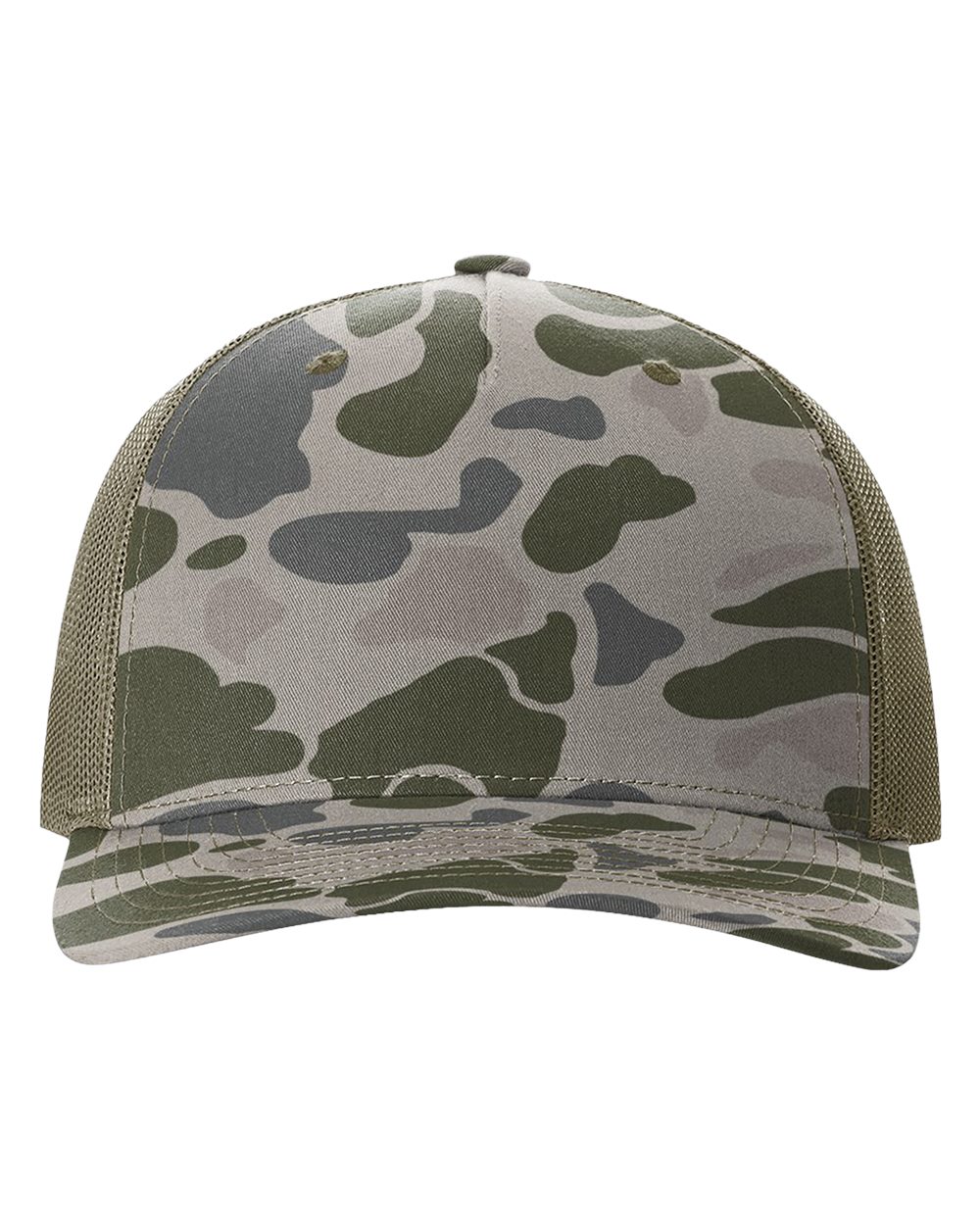 Printed Five-Panel Trucker Cap