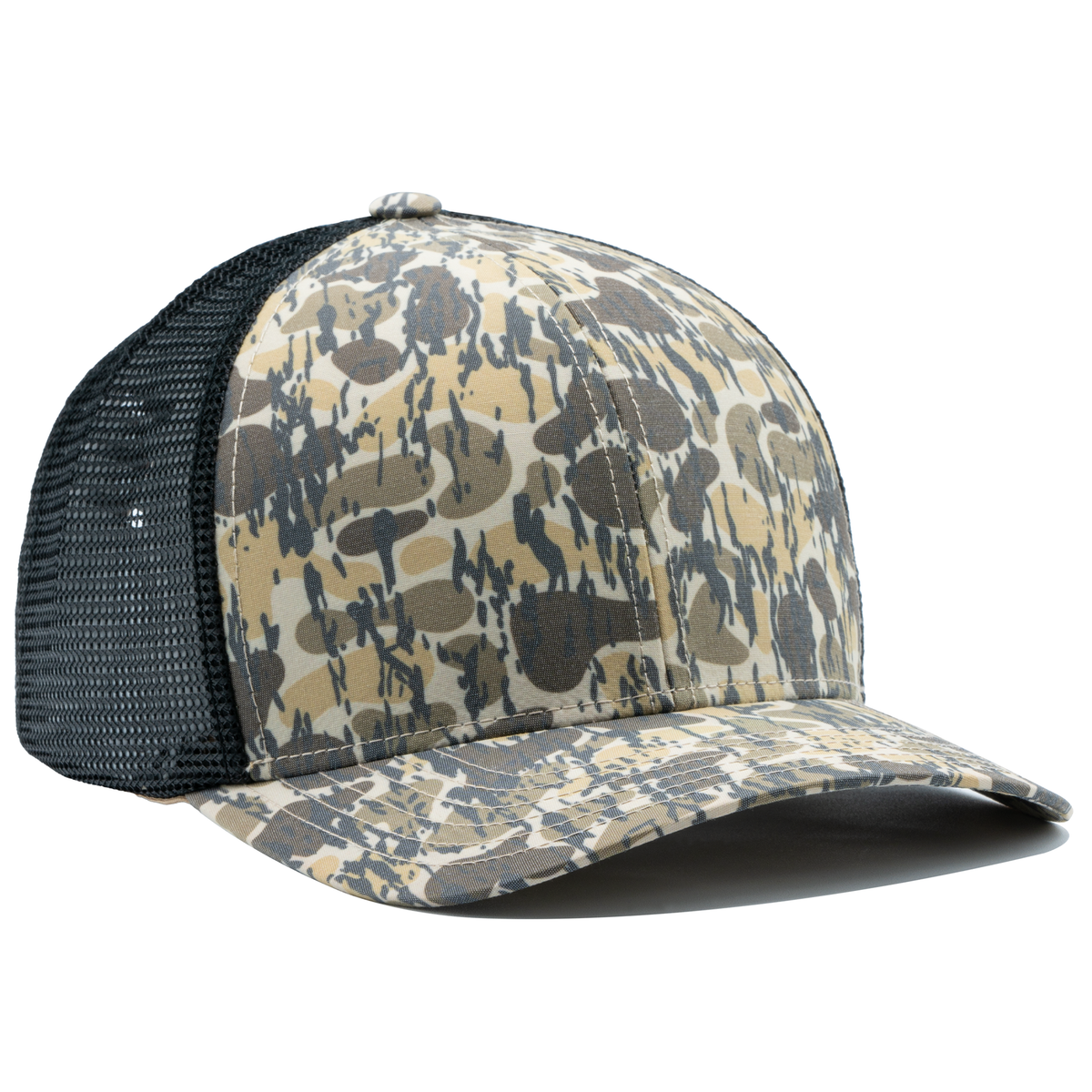 Sobro – The Staple 6 Panel Performance Mesh - Brown/Black - product view