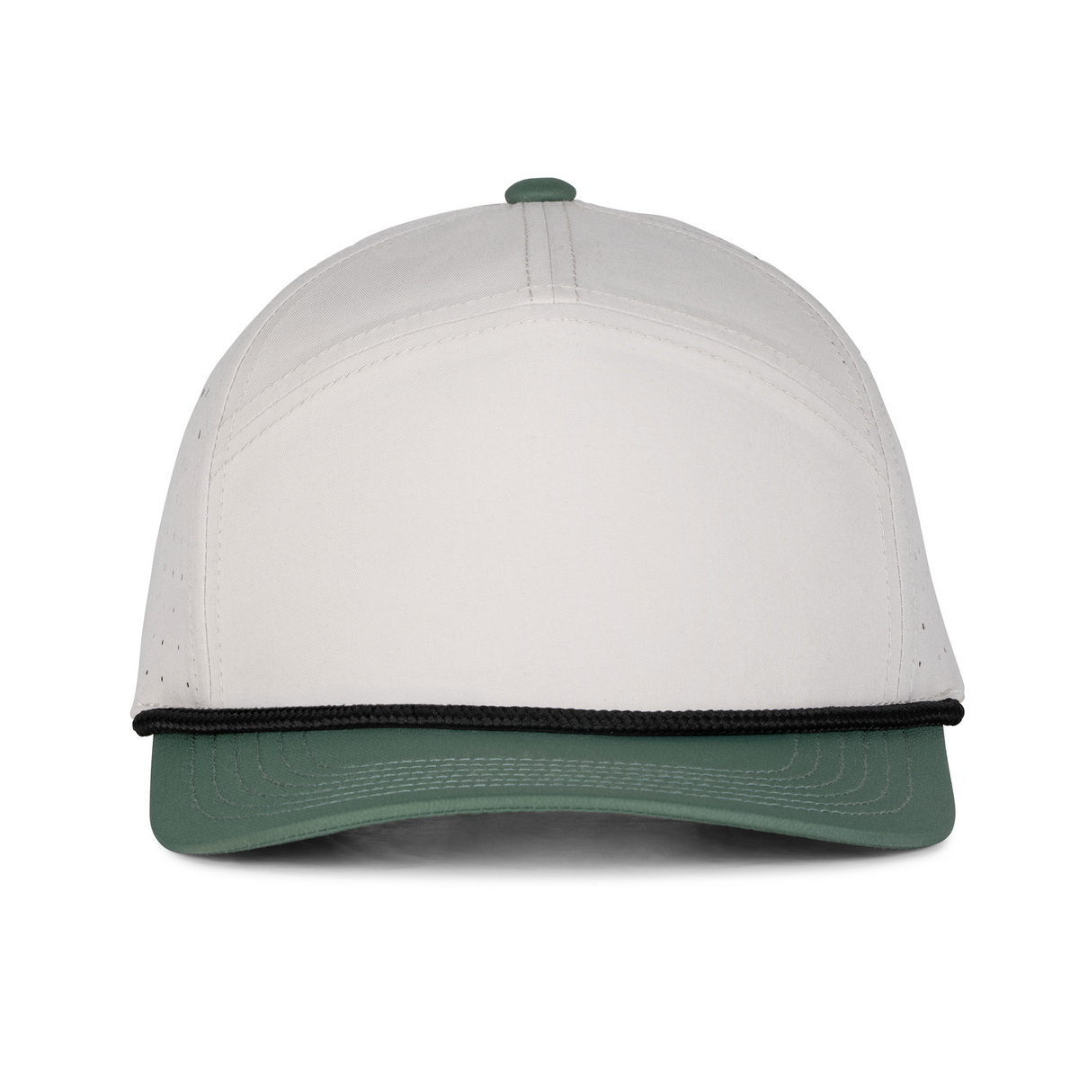 Sobro – The Seven Perforated - Stone/Green - product view