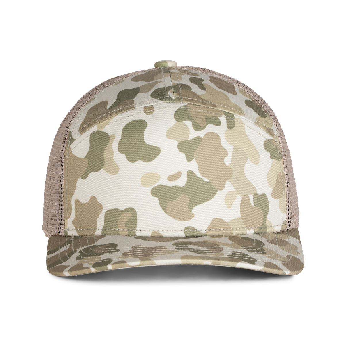 Sobro – The Seven Trucker - Boarwood Camo - product view