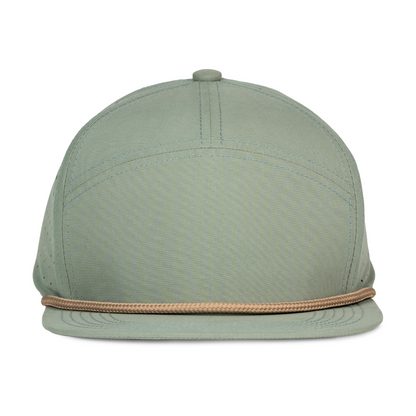 Sobro – The Seven Perforated Flat Bill - Seafoam - product view
