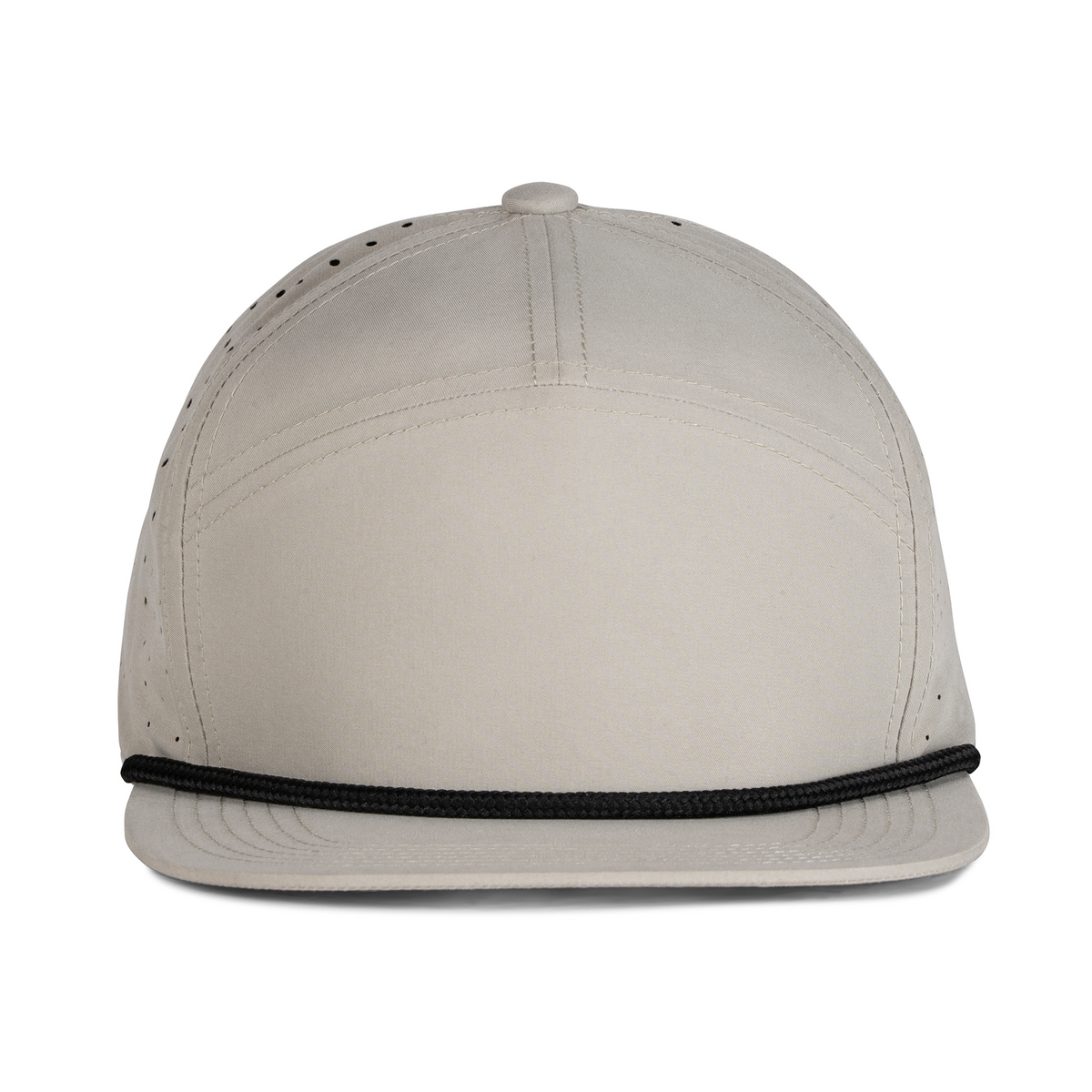 Sobro – The Seven Perforated Flat Bill - Fog - product view