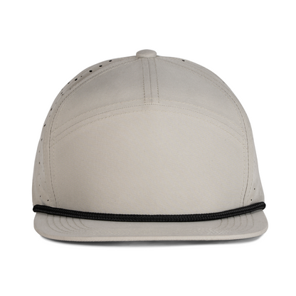 Sobro – The Seven Perforated Flat Bill - Fog - product view