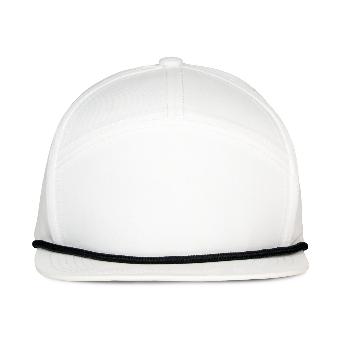 Sobro – The Seven Perforated Flat Bill - White - product view