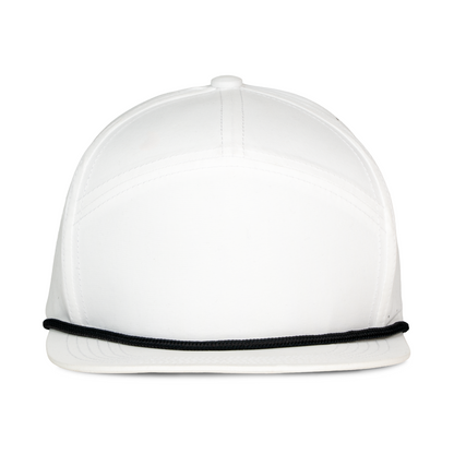 Sobro – The Seven Perforated Flat Bill - White - product view