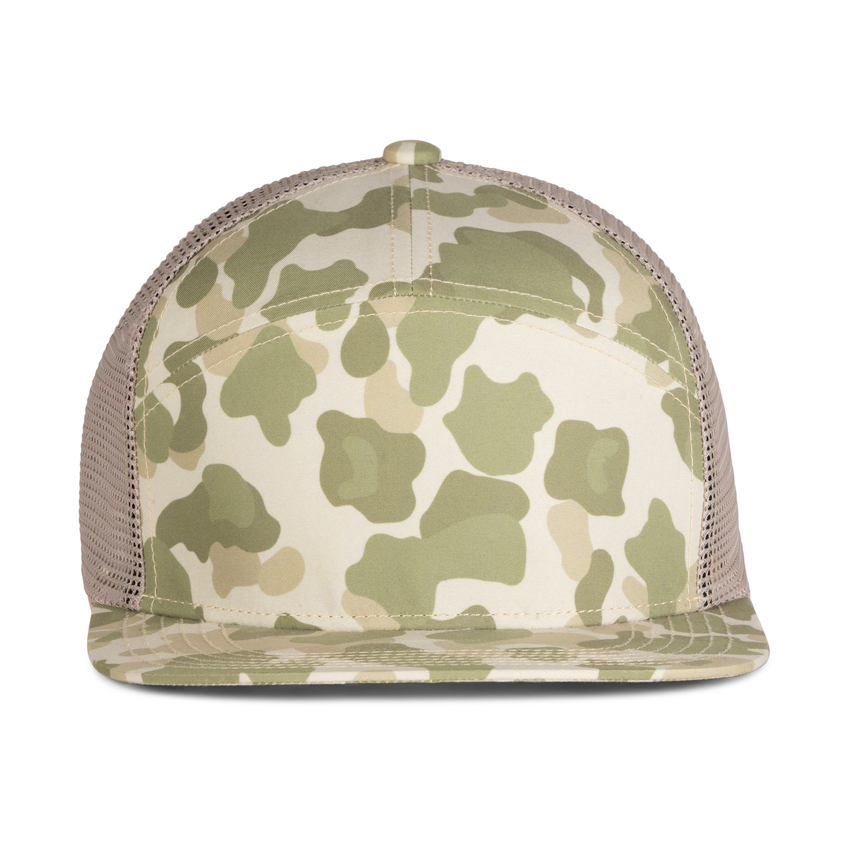 Sobro – The Seven Trucker Flat Bill - Duck Shade Camo - product view