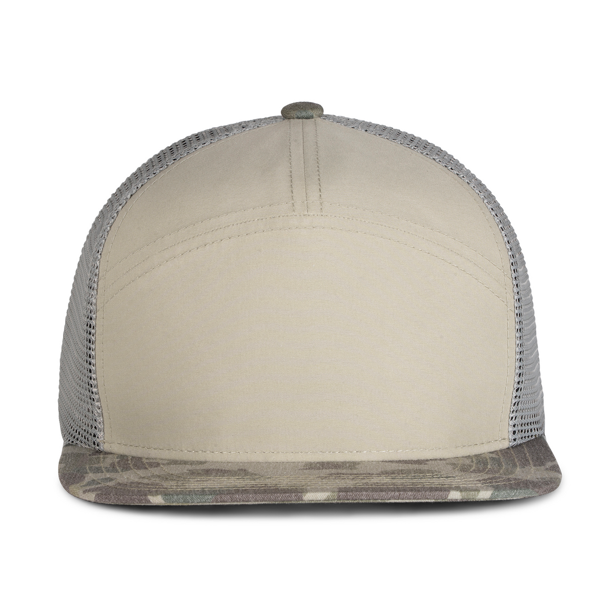 Sobro – The Seven Trucker Flat Bill - Oak & Buck Camo - product view