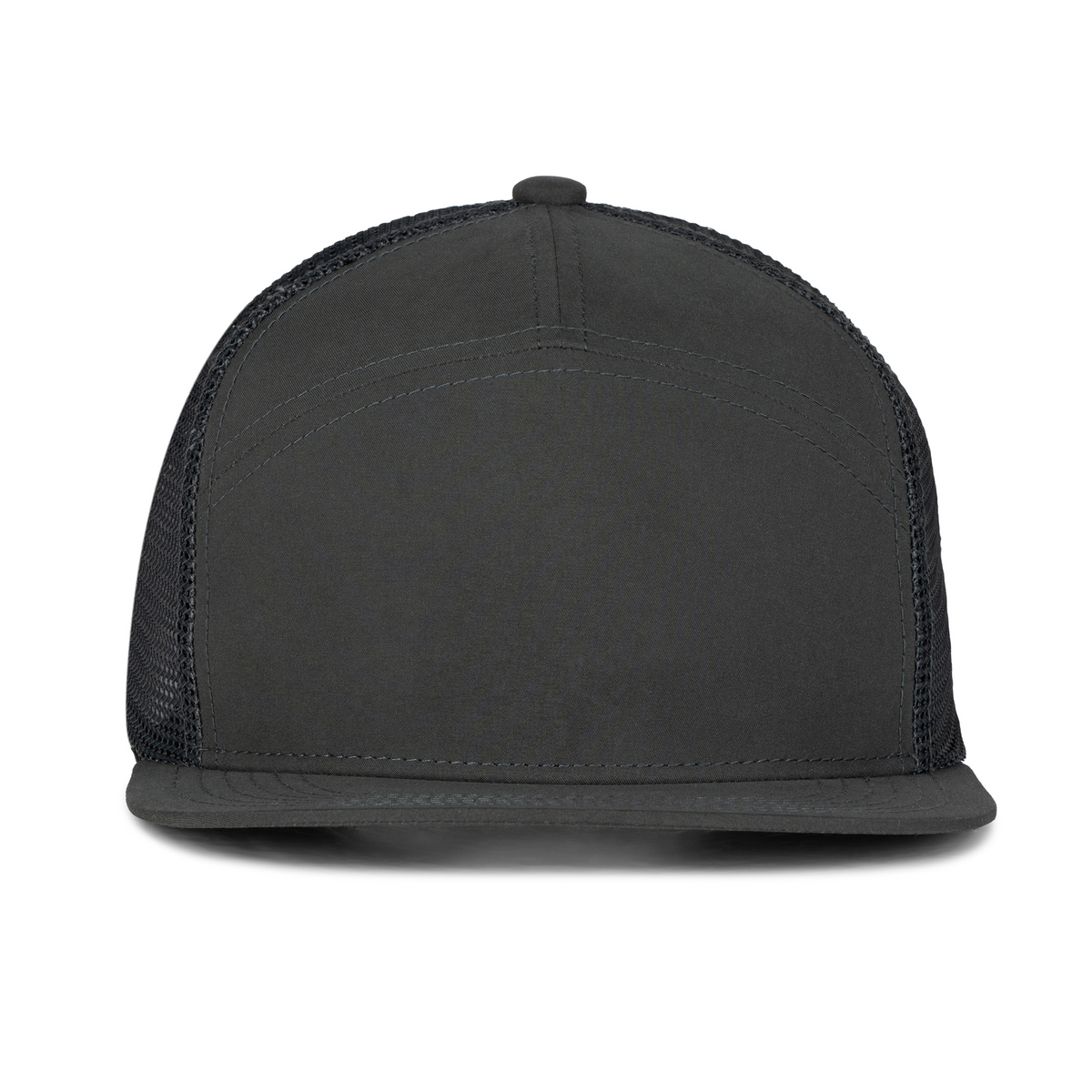 Sobro – The Seven Trucker Flat Bill - Coal - product view