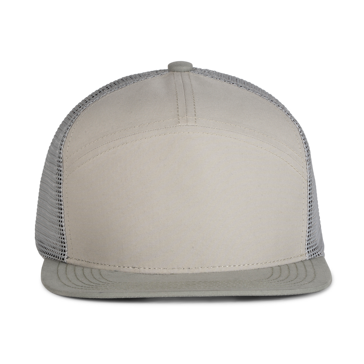 Sobro – The Seven Trucker Flat Bill - Fog - product view