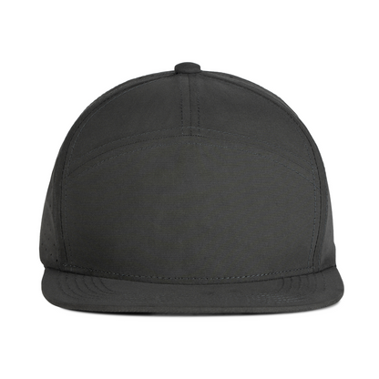 Sobro – The Seven Perforated Flat Bill - Coal - product view