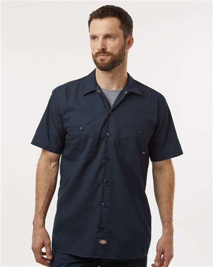 Men's Industrial Short Sleeve Work Shirt