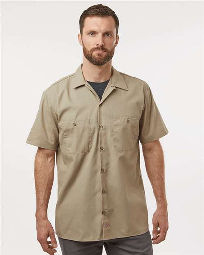 Men's Industrial Short Sleeve Work Shirt