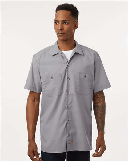 Men's Industrial Short Sleeve Work Shirt