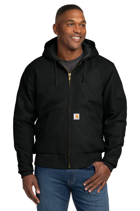 Carhartt Quilted-Flannel-Lined Duck Active Jac – CT106677