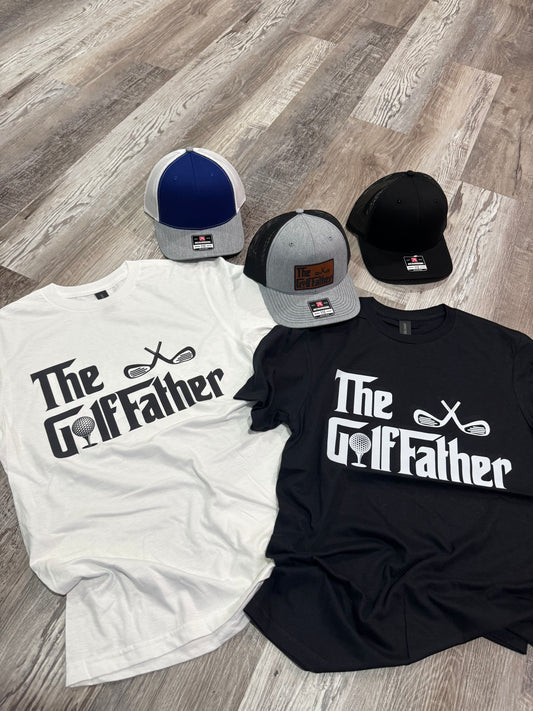 THE GOLF FATHER HAT AND SHIRT COMBO
