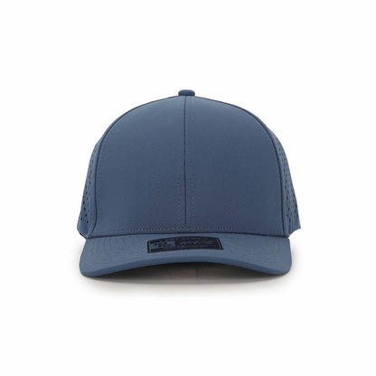 10 10 Hats – 6 Panel Waterproof Hat - Deep Blue - front view