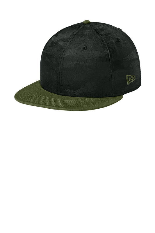New Era  ®  Camo Flat Bill Snapback Cap NE407