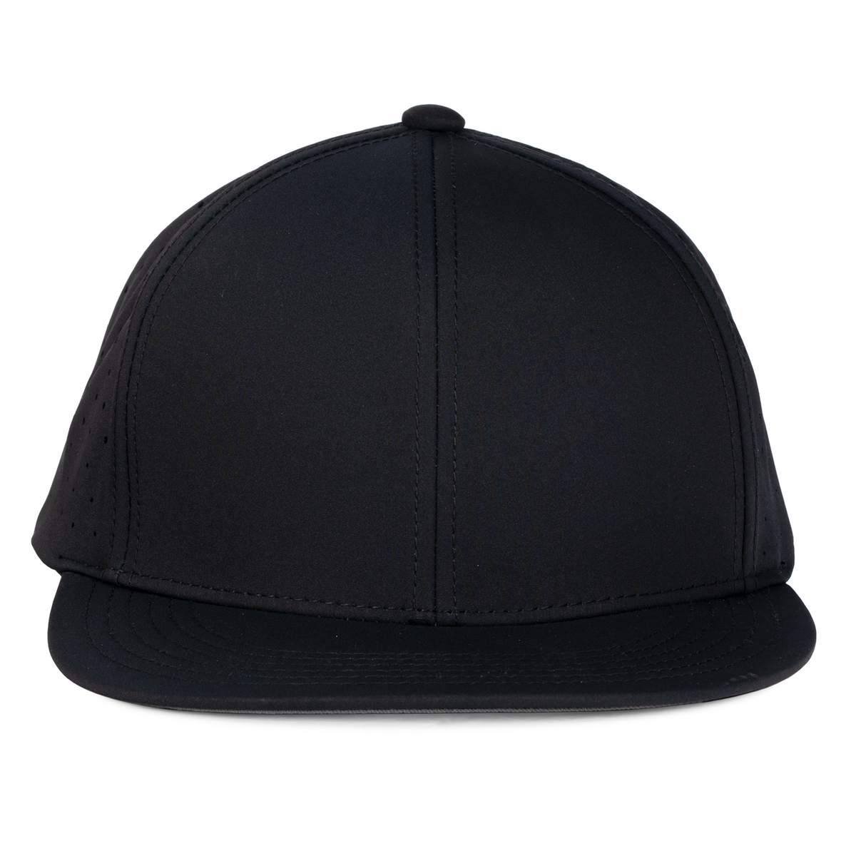 Sobro – ProZone Fitted Performance Flat Bill - Black - product view