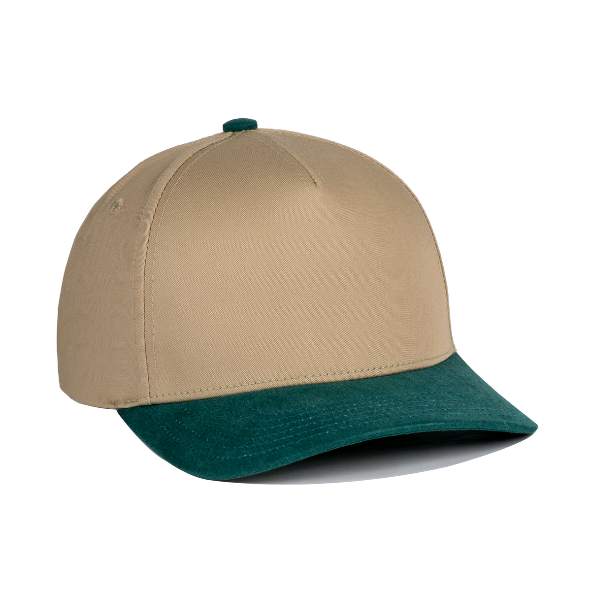 Sobro – The Waterwood 5 Panel - Vintage Khaki/Dark Green - product view