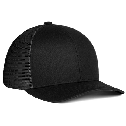 Sobro – The Waterwood Trucker 6 Panel - Black & Thermal - product view