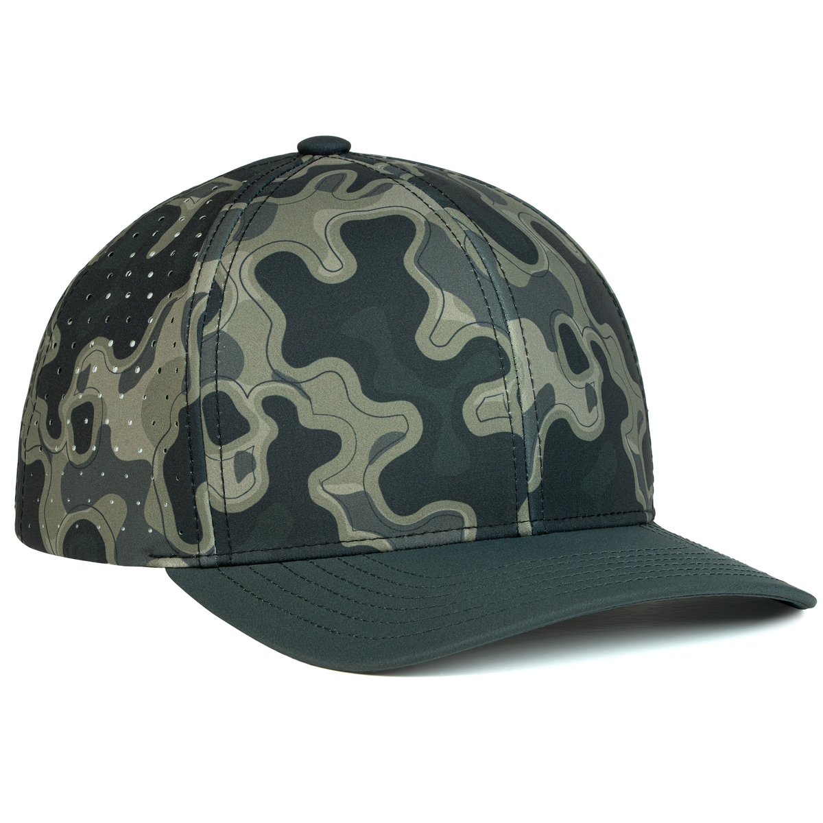 Sobro – The Waterwood Perforated 6 Panel - Thermal Hog & Midnight - product view