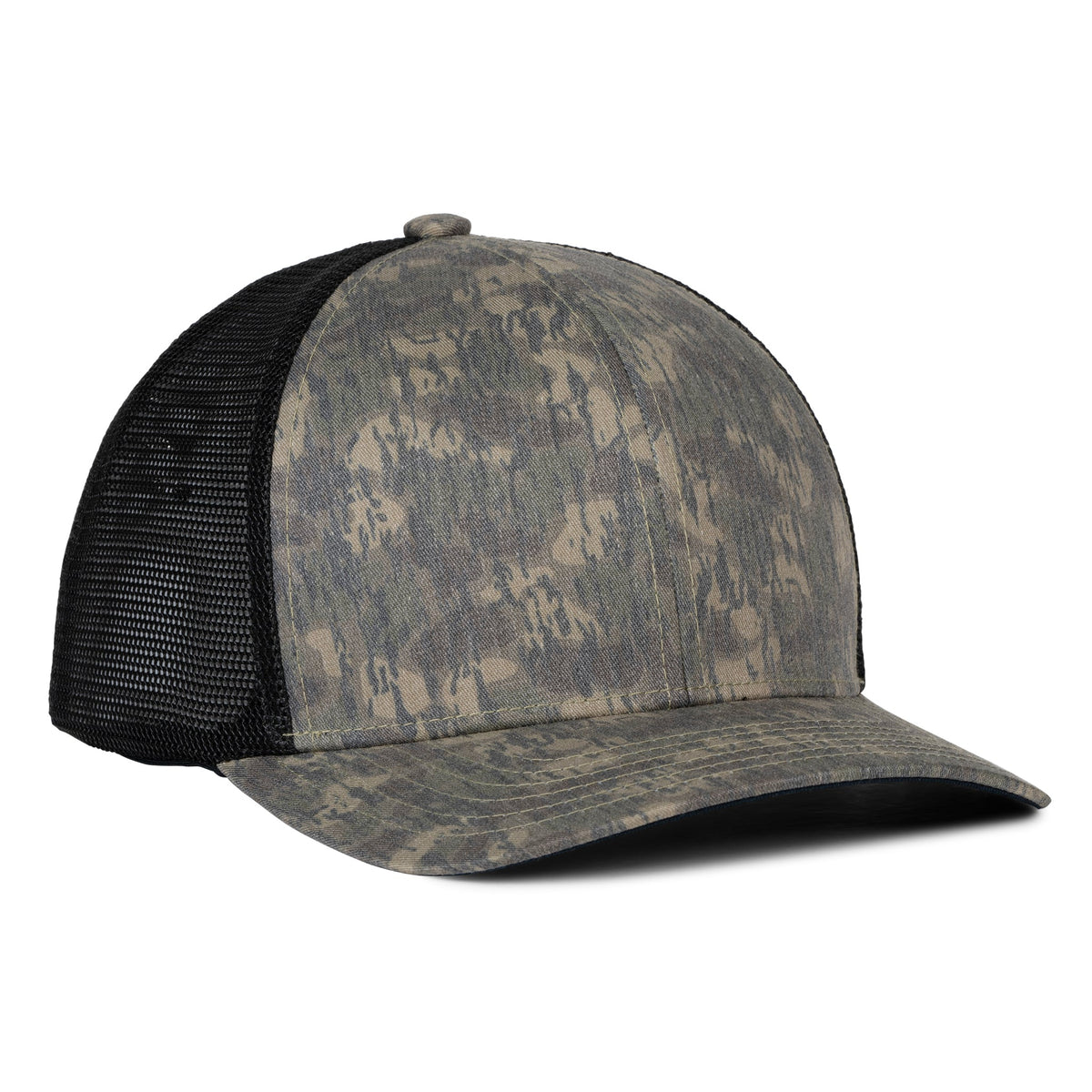 Sobro – The Waterwood Trucker 6 Panel - Woodland Camo - product view