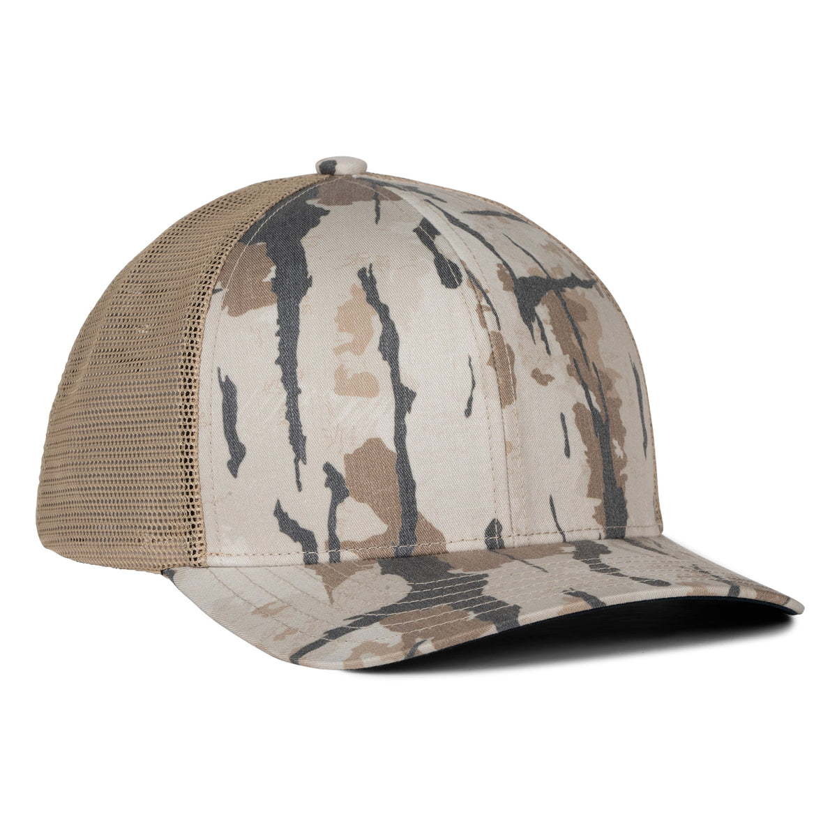 Sobro – The Waterwood Trucker 6 Panel - Woodfade Camo - product view