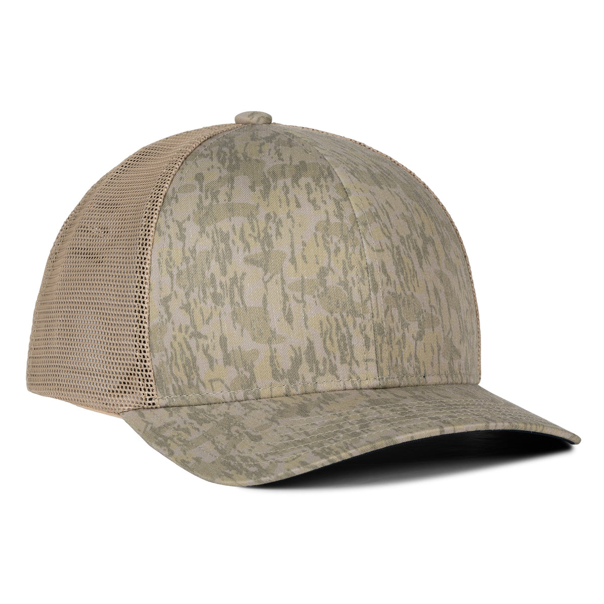 Sobro – The Waterwood Trucker 6 Panel - Dove Field Camo - product view