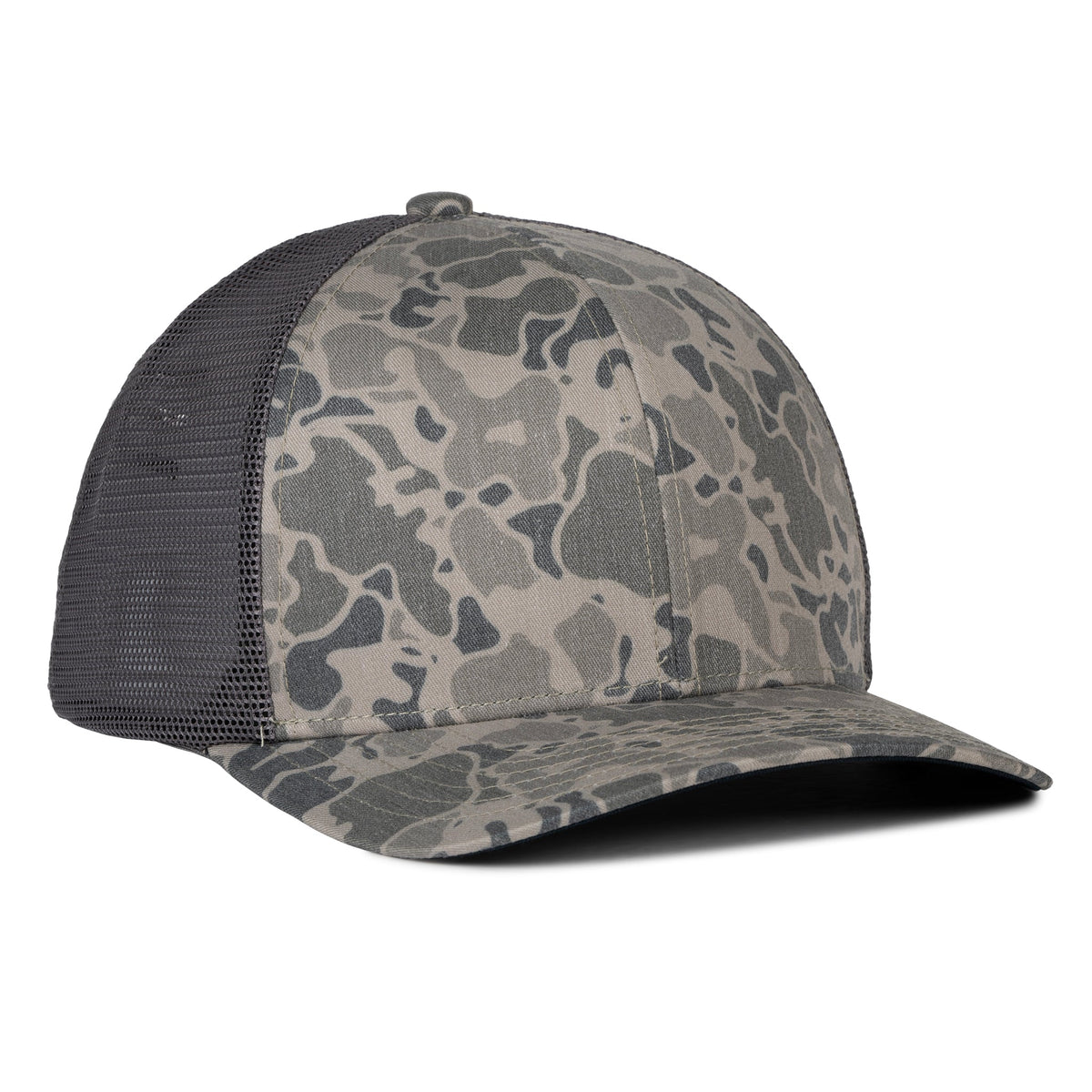 Sobro – The Waterwood Trucker 6 Panel - 1983 Rocklash Camo - product view