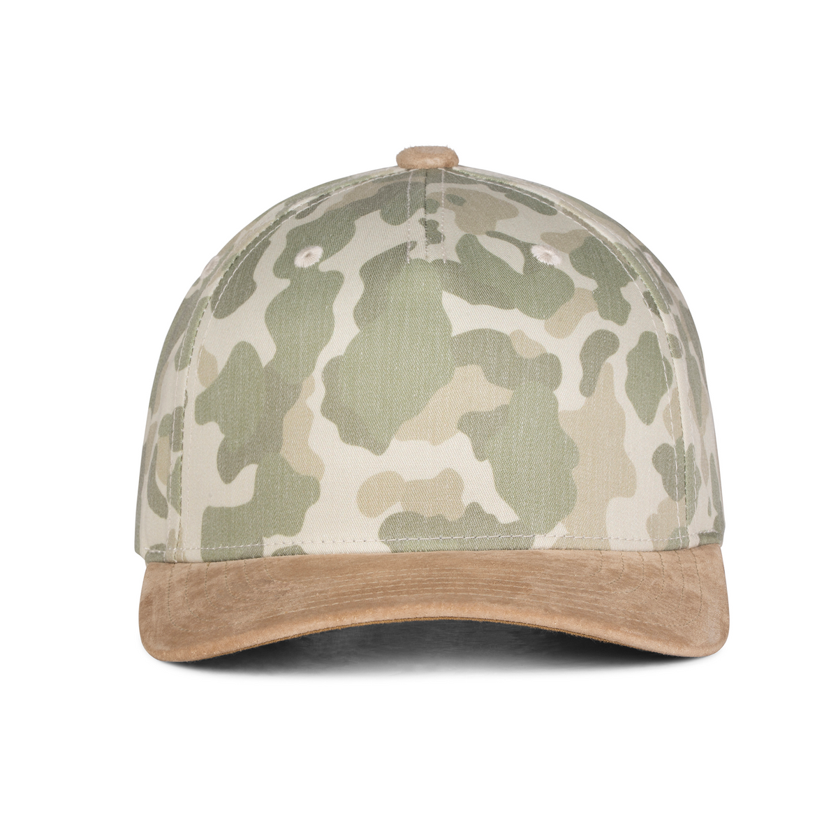 Sobro – The Waterwood 5 Panel - Buck Shade & Hog Leather - product view