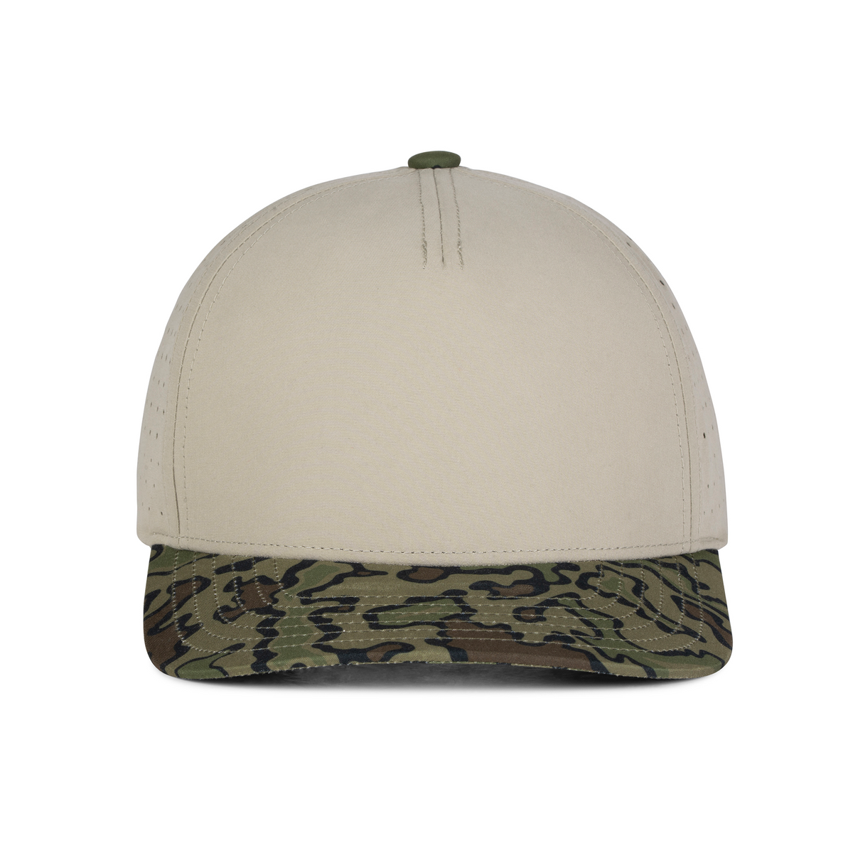 Sobro – The Waterwood Perforated 5 Panel - Oak & Cascadia - product view