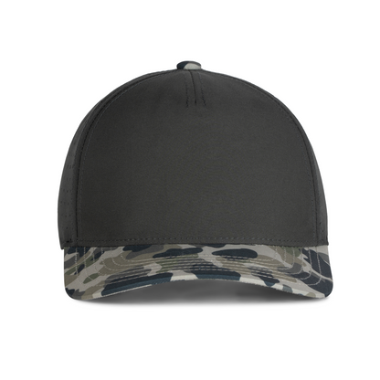 Sobro – The Waterwood Perforated 5 Panel - Coal & Ranch Camo (WTWD5C-21) - product view