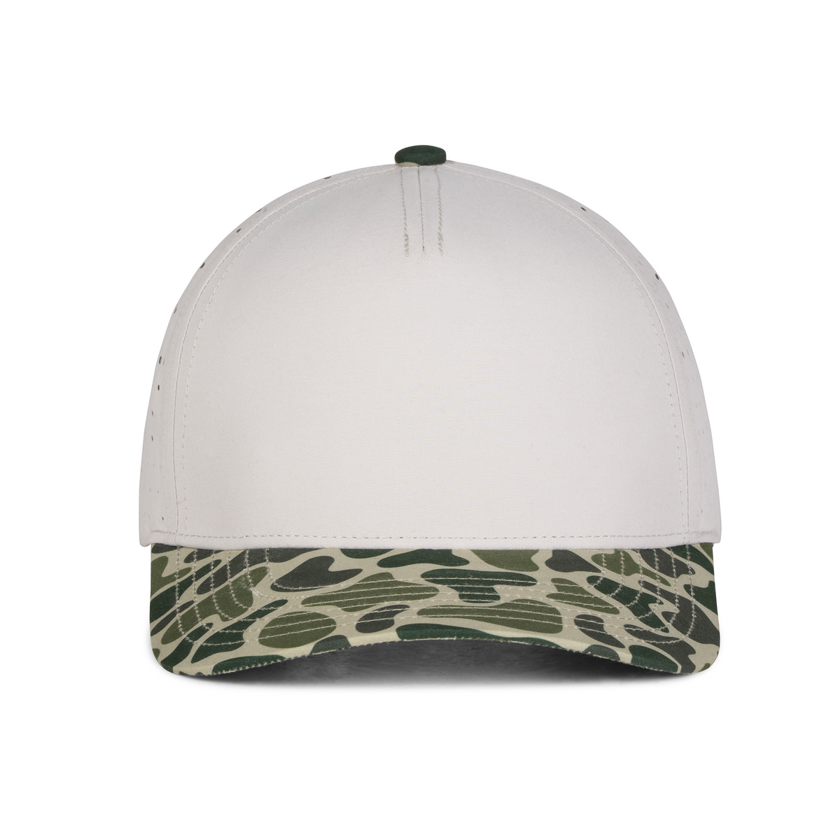 Sobro – The Waterwood Perforated 5 Panel - Greige & DuckLand - product view