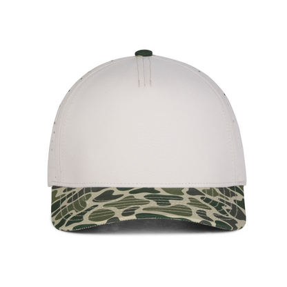 Sobro – The Waterwood Perforated 5 Panel - Greige & DuckLand - product view