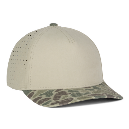 Sobro – The Waterwood Perforated 5 Panel - Oak & 1974 Buck - product view