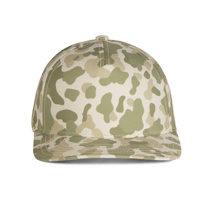 Sobro – The Waterwood Perforated 5 Panel - Duck Shade Camo - product view