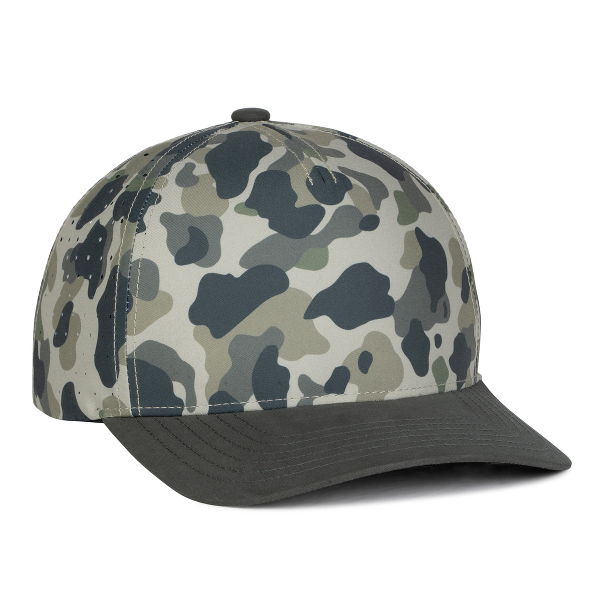 Sobro – The Waterwood Perforated 5 Panel - Ranch Camo & Coal - product view