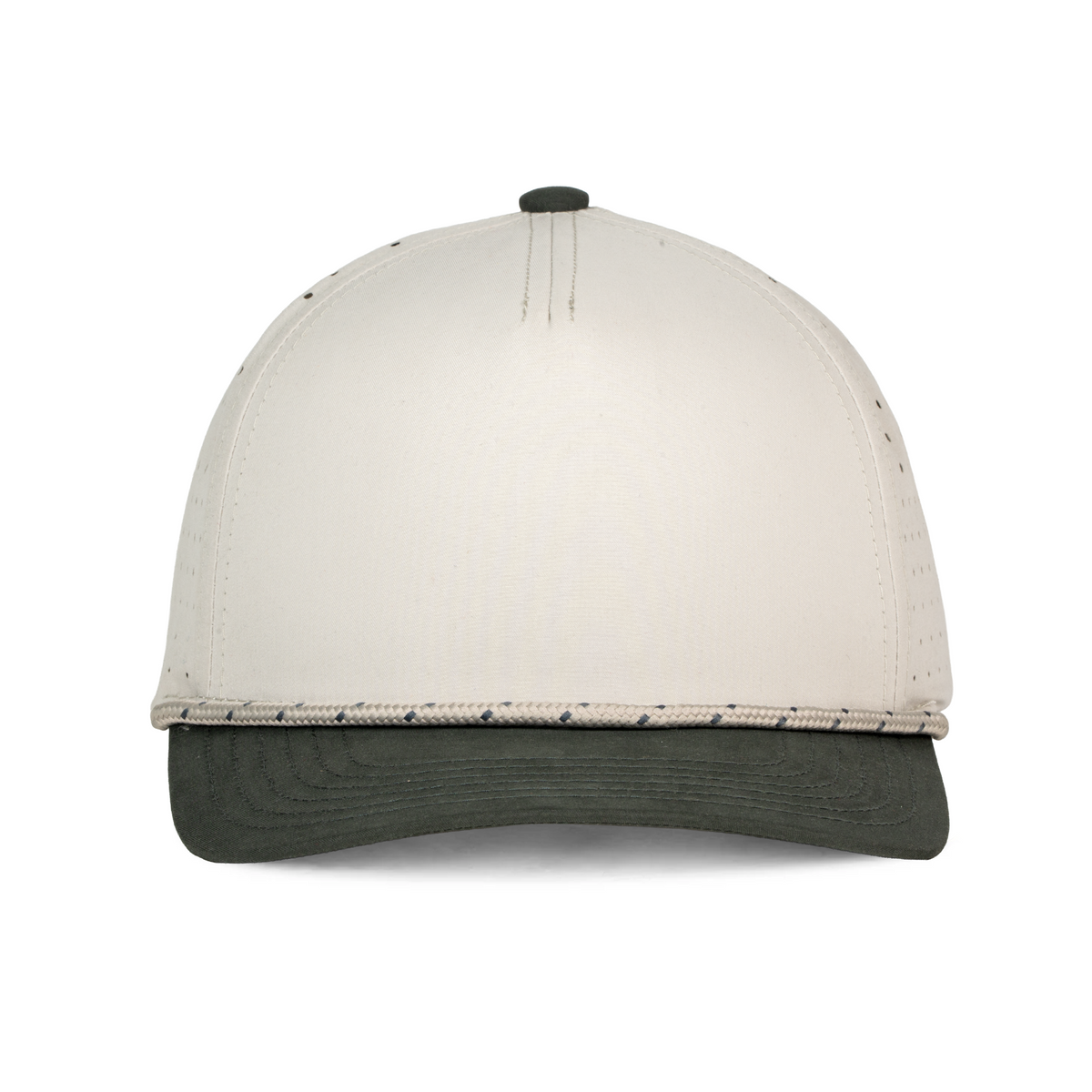 Sobro – The Waterwood Perforated 5 Panel - Greige & Coal - product view