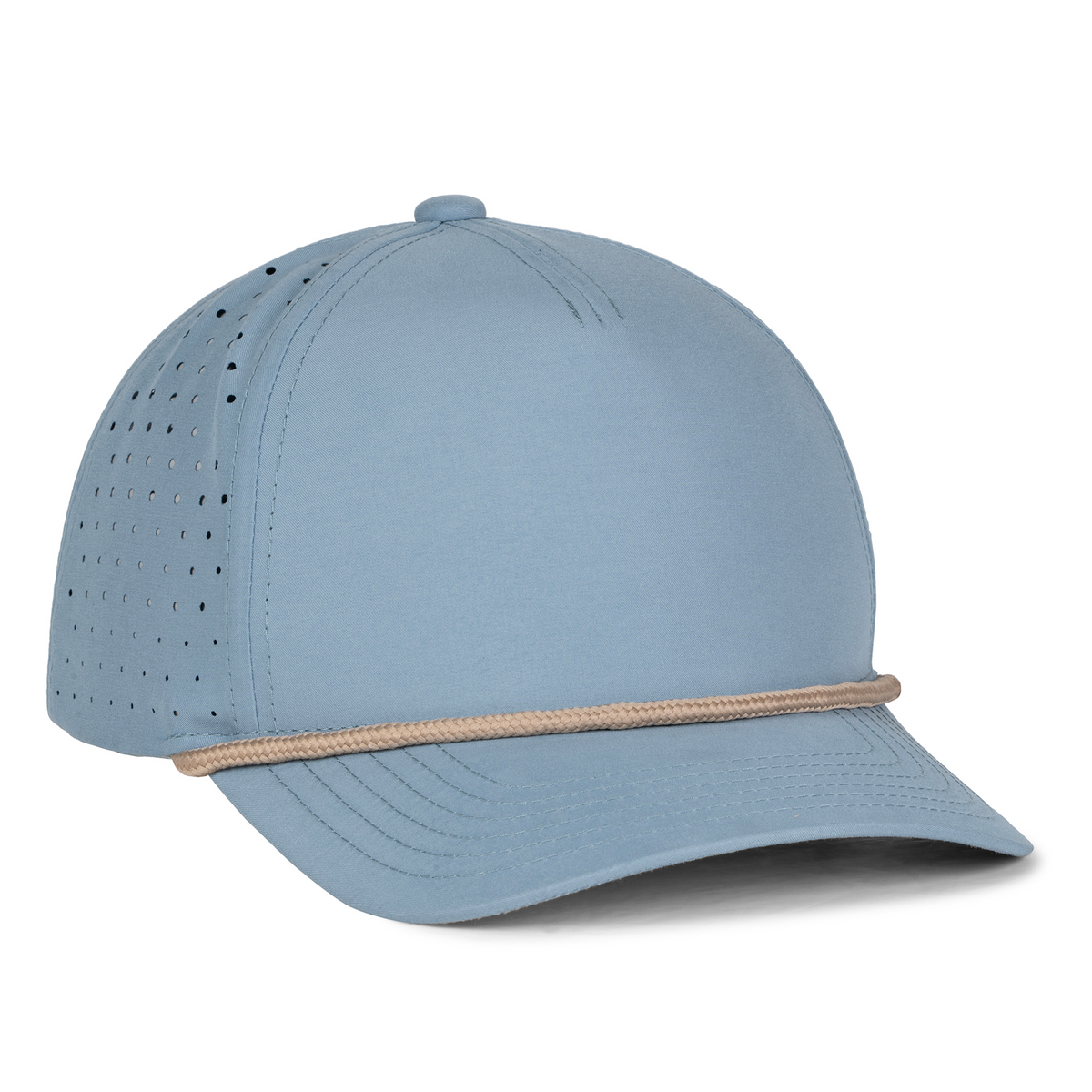 Sobro – The Waterwood Perforated 5 Panel - Salty Blue - product view