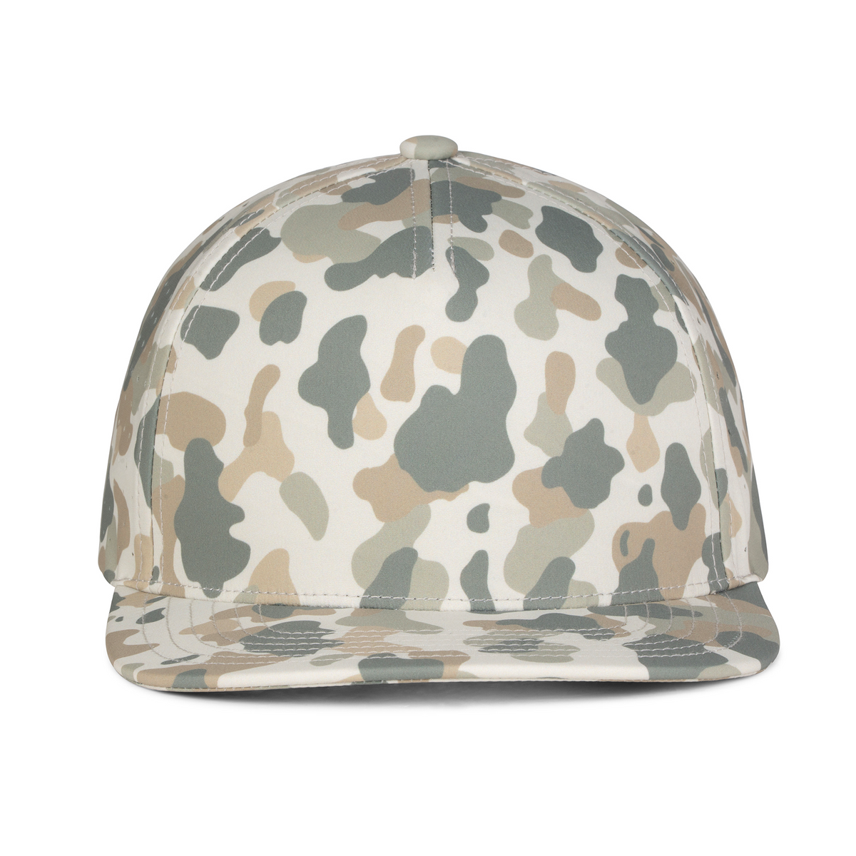 Sobro – The Waterwood Perforated Flat Bill 5 Panel - Ranch Dust - product view