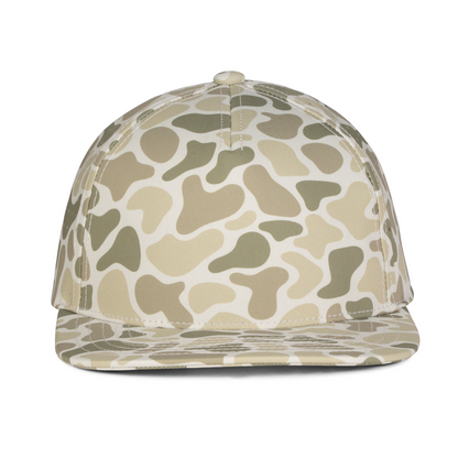 Sobro – The Waterwood Perforated Flat Bill 5 Panel - Boarwood Camo - product view