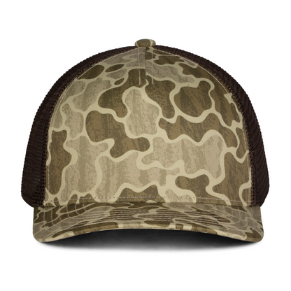 Sobro – The Waterwood Trucker XL 5 Panel - Dryland Drift - product view