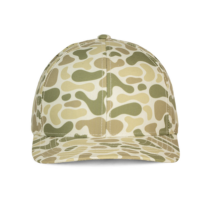 Sobro – The Waterwood Perforated 6 Panel - Boarwood Camo - product view