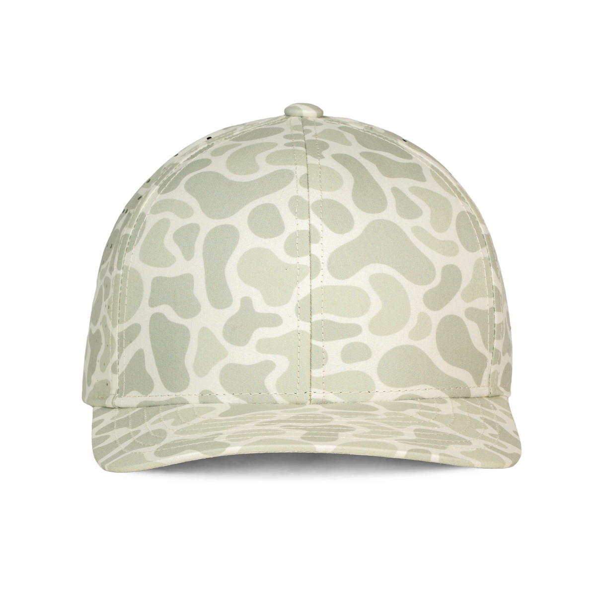 Sobro – The Waterwood Perforated 6 Panel - Cedar Fog Camo - product view