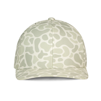 Sobro – The Waterwood Perforated 6 Panel - Cedar Fog Camo - product view