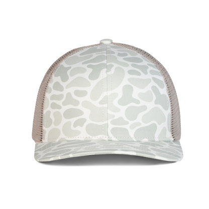 Sobro – The Waterwood Trucker 6 Panel - Retro - Cedar Fog - product view