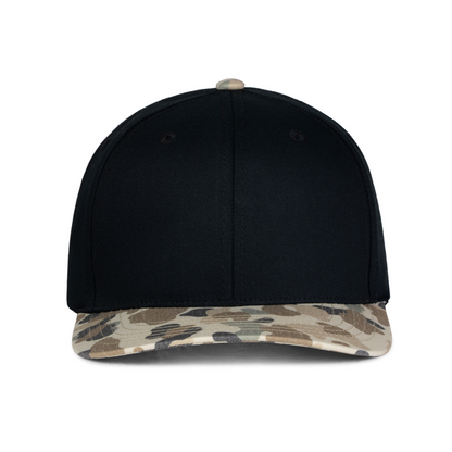 Sobro – The Waterwood 6 Panel - Black/Peppergrass - product view