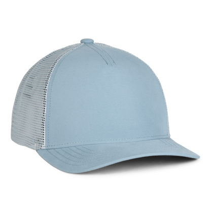 Sobro – The Waterwood Trucker 5 Panel - Salty Blue - product view