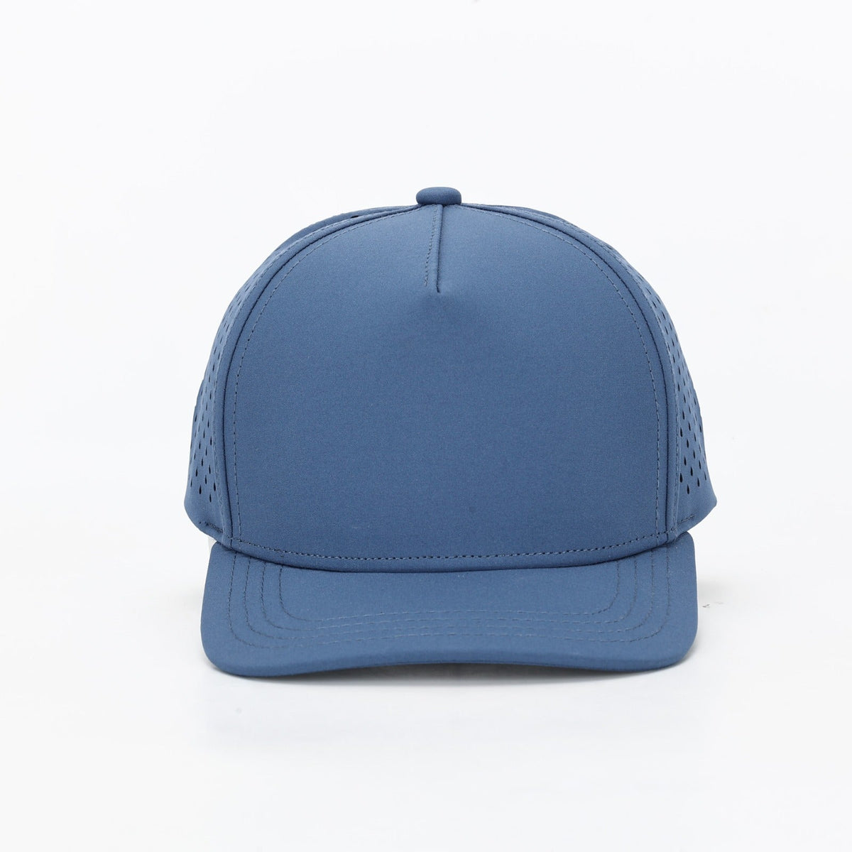 10 10 Hats – Toddler 5 Panel Waterproof Hat - Deep Blue - front view