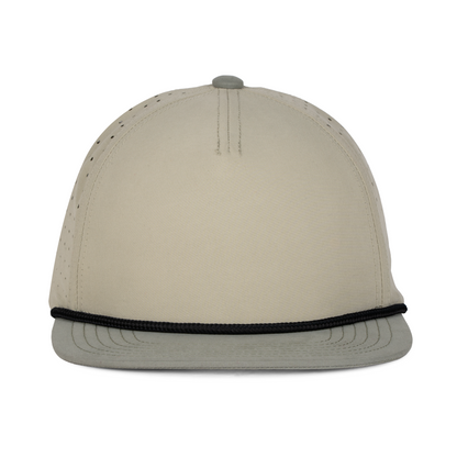 Sobro – The Waterwood Perforated Flat Bill 5 Panel - Oak & River - product view